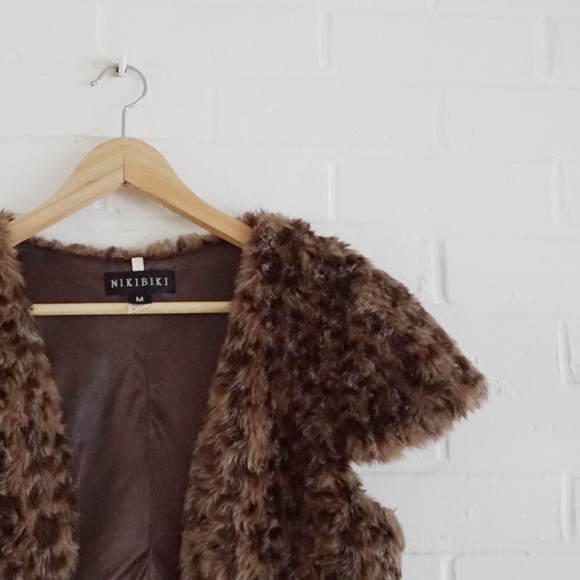 Faux Fur Jacket - Picture 2 of 6